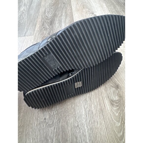 Coach Shoes Ivy Signature Pebble in Black/Smoke NEW Size 7 - Picture 8 of 10